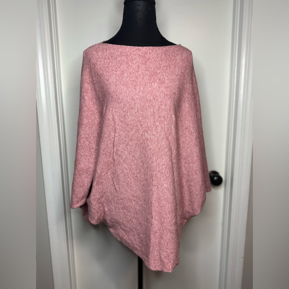 Kerisma Women Batwing Pink Long Sleeve Sweater Size Small/ Medium
